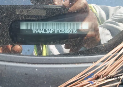 2015 Nissan Altima 2.5 S из США, поврежденный, VIN 1N4AL3AP1FC589016